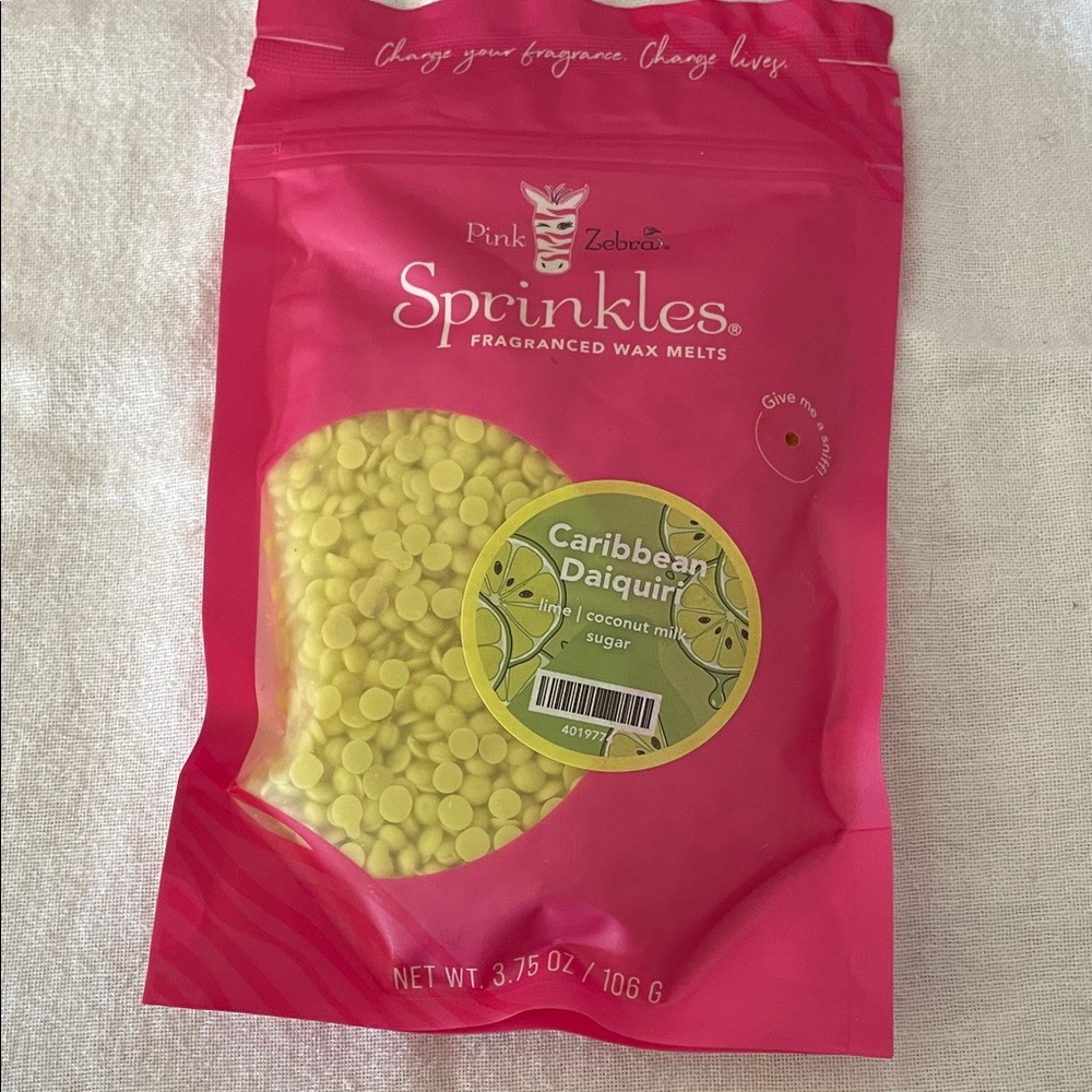 Pink Zebra Sprinkles Caribbean daiquiri